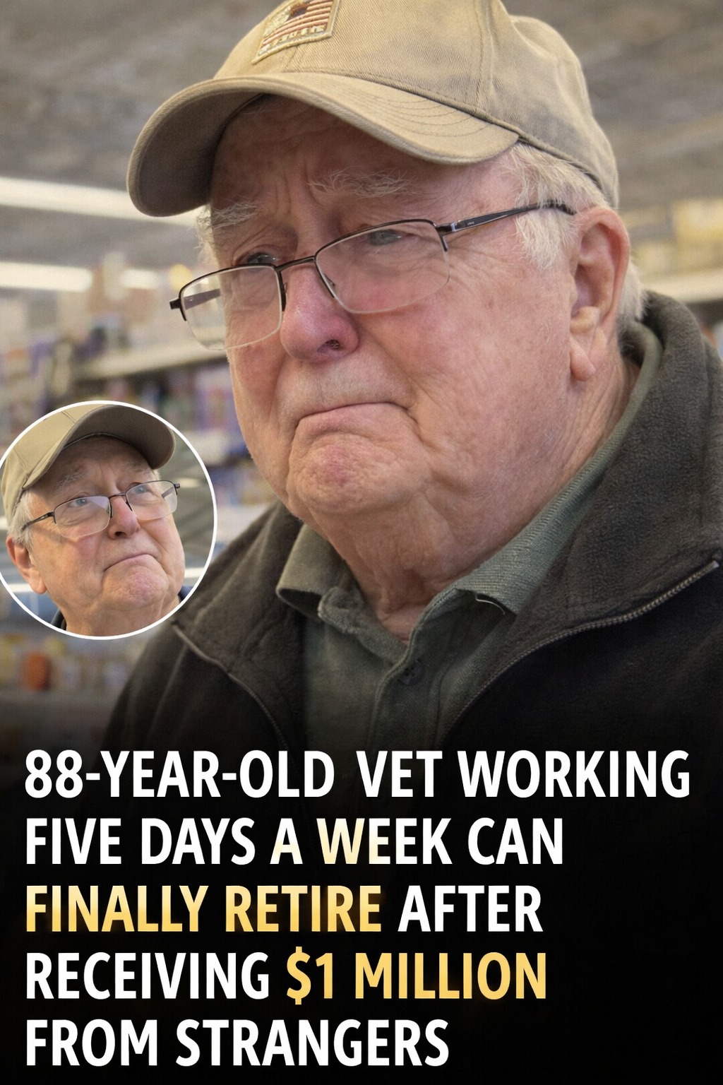 88-Year-Old Veteran Finally Retires After Strangers Gift Him $1.5 Million