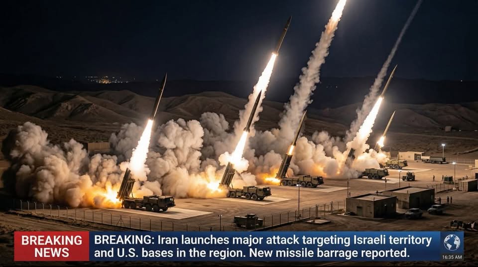 Breaking โ Iran: A major attack has begun against Israeli targets and U.SโฆSee more Uncategorized March 2, 2026adminLeave a Commenton Breaking โ Iran: A major attack has begun against Israeli targets and U.SโฆSee more Breaking โ Iran: