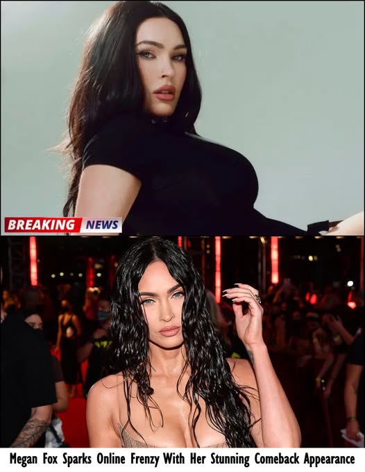 Megan Fox Sparks Online Frenzy With Her Stunning Comeback Appearance