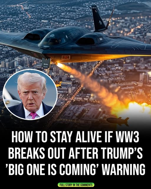 How to stay alive if WW3 breaks out after Trumpโs โbig oneโ warning