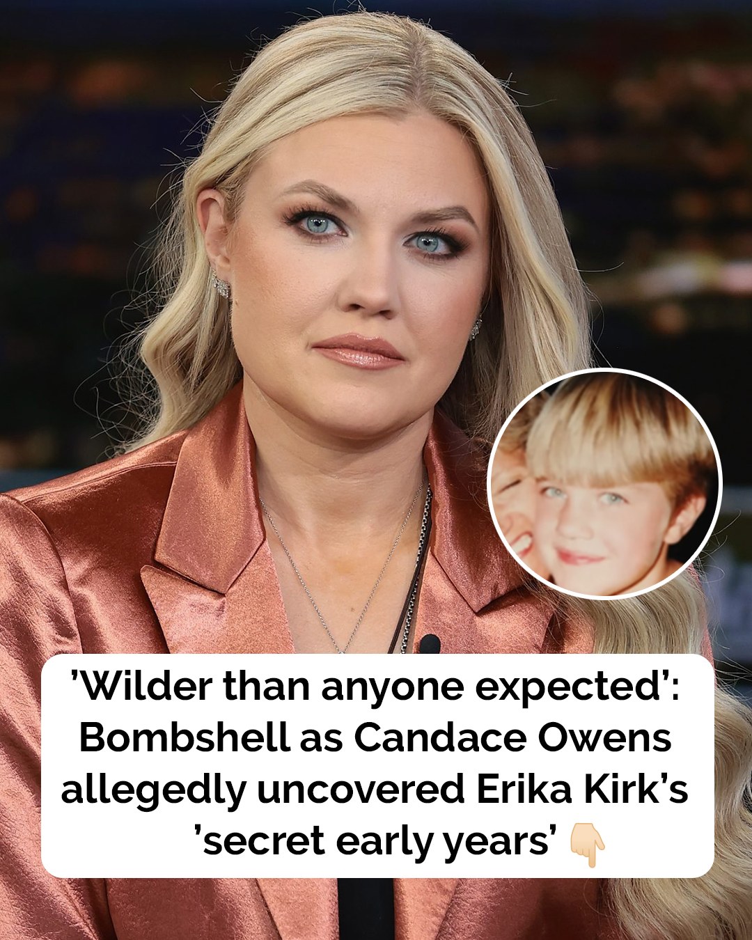 Erika Kirkโs Past Reportedly Exposed by Candace Owens