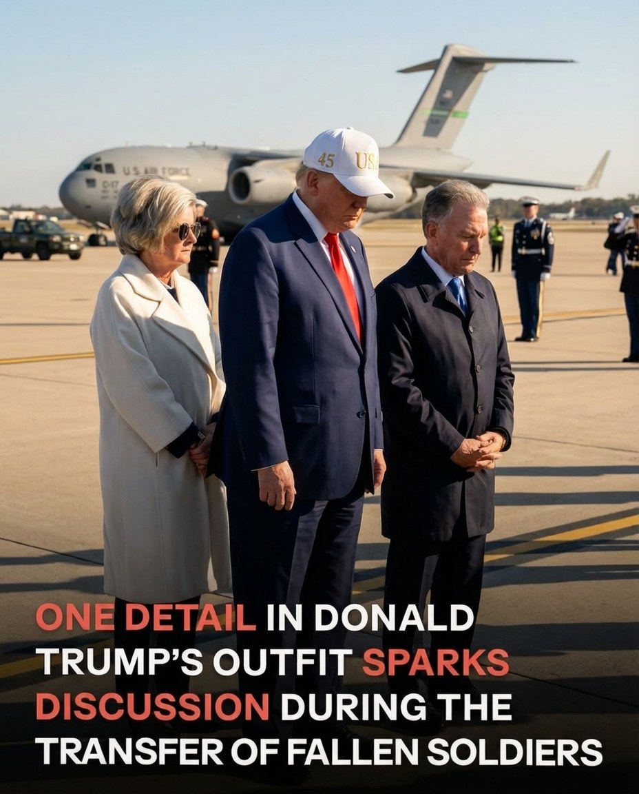 What Stands Out in Donald Trump’s Outfit at the Military Ceremony