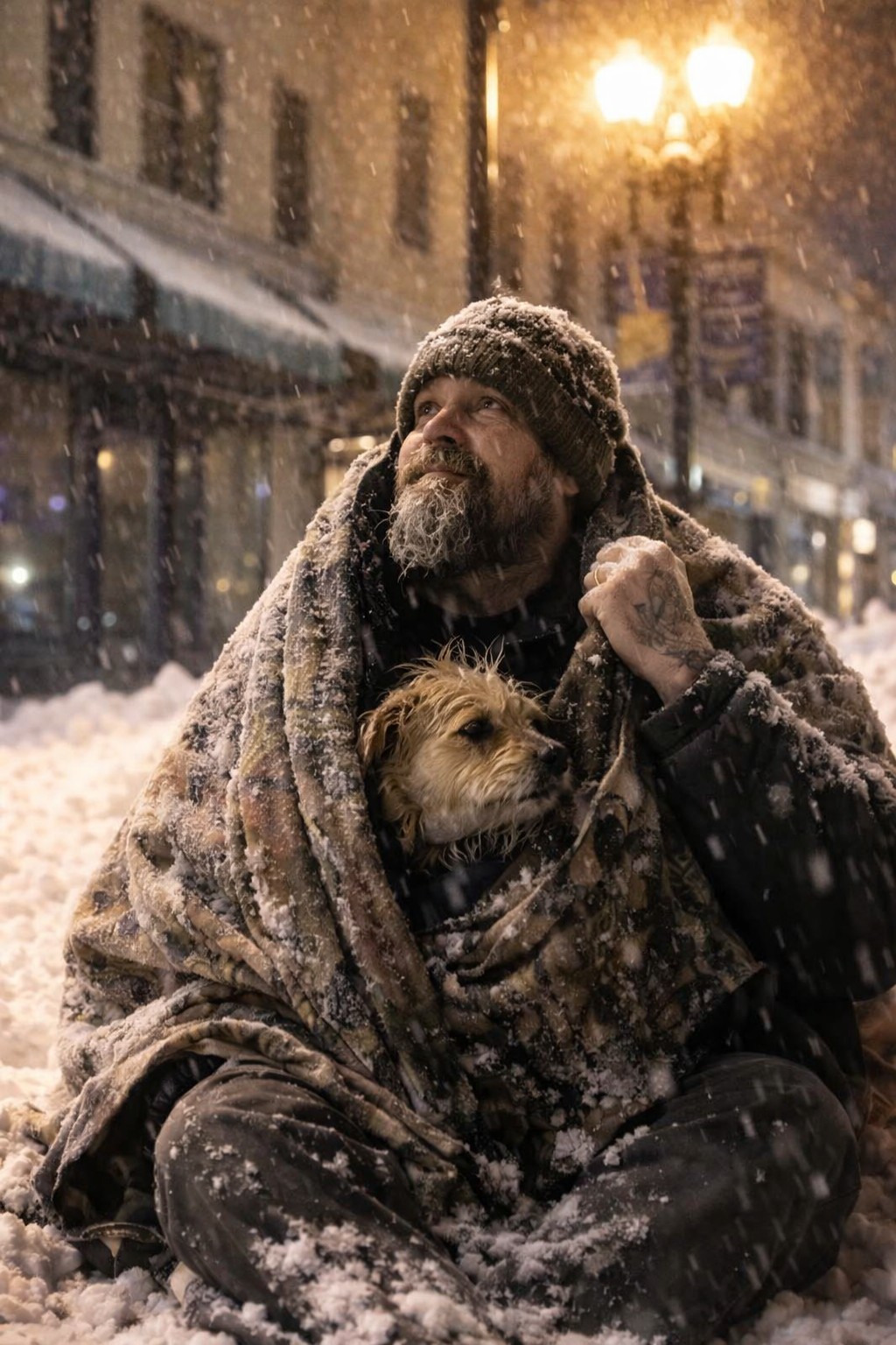 I Paid for a Stranger’s Meal—The Next Day, He Came Back With Something I Didn’t Expect