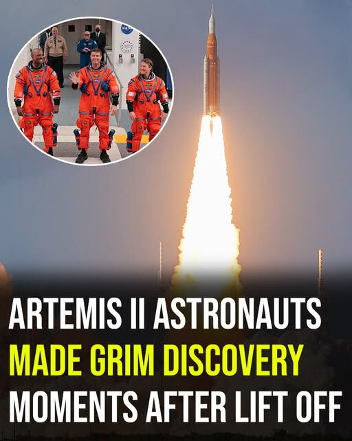 “Shock After Launch: Astronauts Left Speechless Minutes Into Artemis II—What Happened Next Was Unexpected”