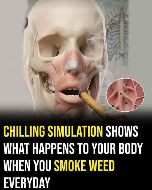 Shocking Viral Simulation Reveals Exactly What Happens to Your Organs After Decades of Daily Cannabis Use