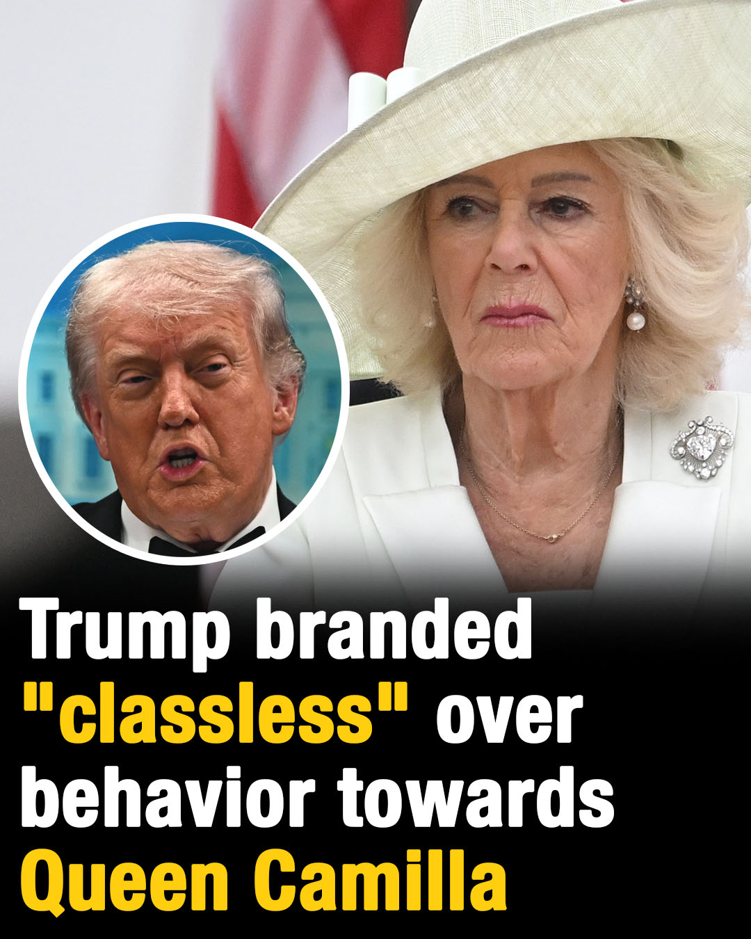 Donald Trump Faces Criticism Over Behavior Toward Queen Camilla