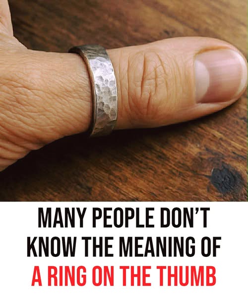 The Symbolism and Meaning Behind Wearing a Thumb Ring
