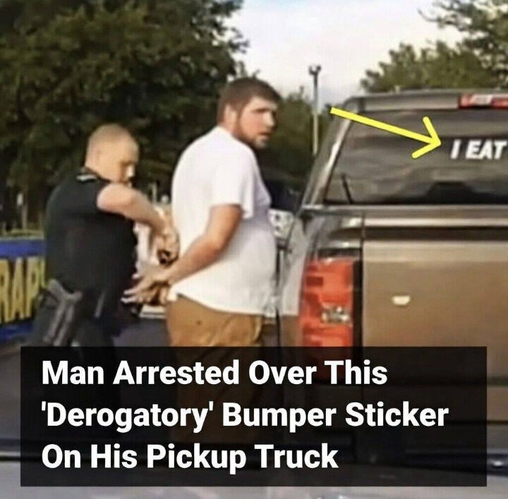 When a Sticker Turns Into a Free Speech Debate