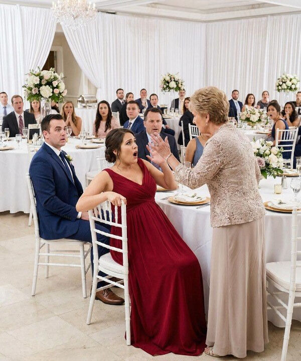 “You Thought I’d Stay Quiet?” — Her Mother-in-Law Hit Her at Her Wedding, and the Bride’s Next Move Ruined Her