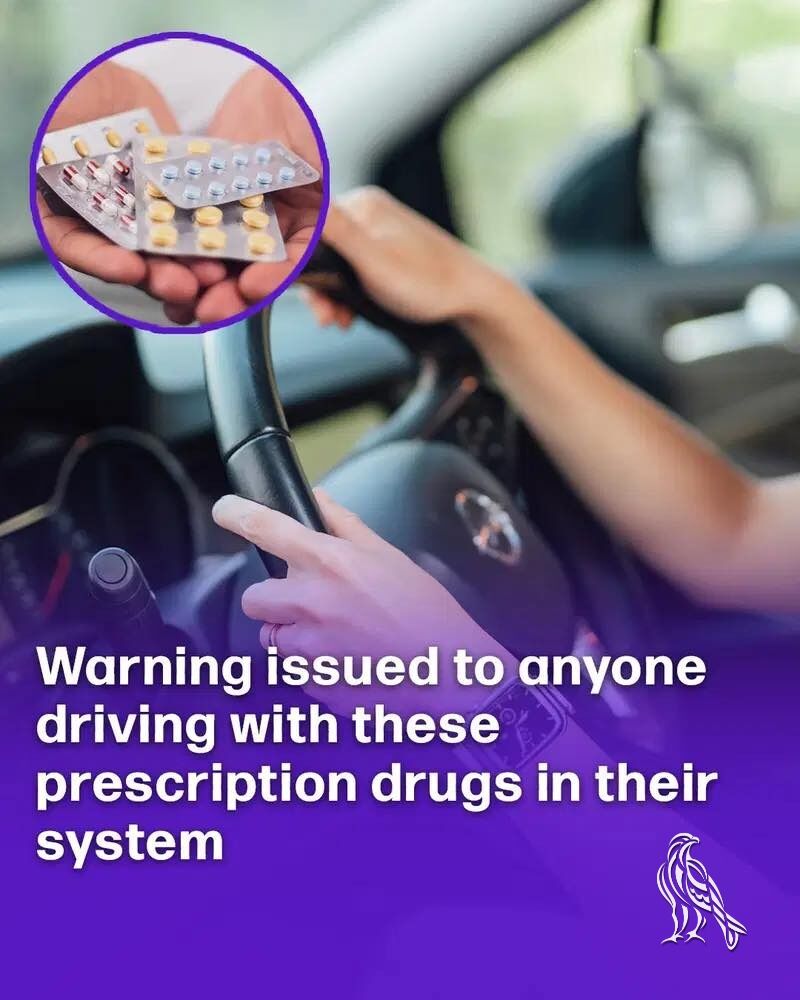Itโs actually illegal to be driving with these prescription drugs in your system after ban warning issued