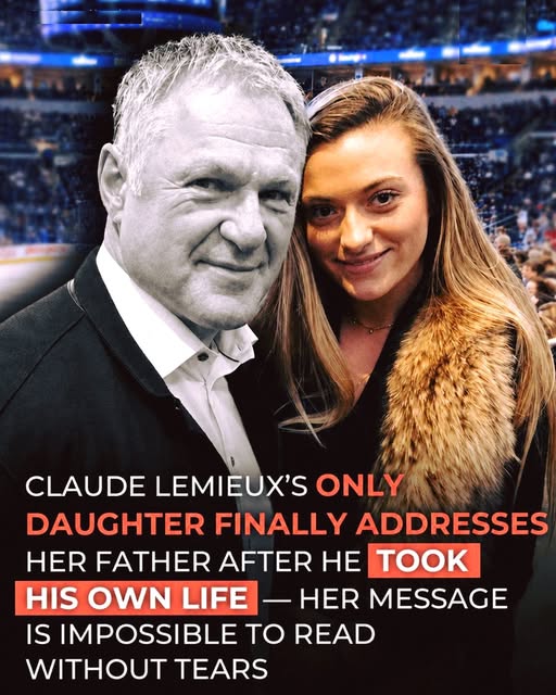 Claude Lemieuxโs Daughter Shares an Emotional Message That Touches Fans โ See the Photo