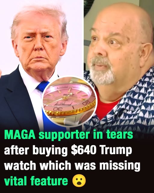 Buyer Upset After Spending $640 on Trump Watch Missing Key Feature