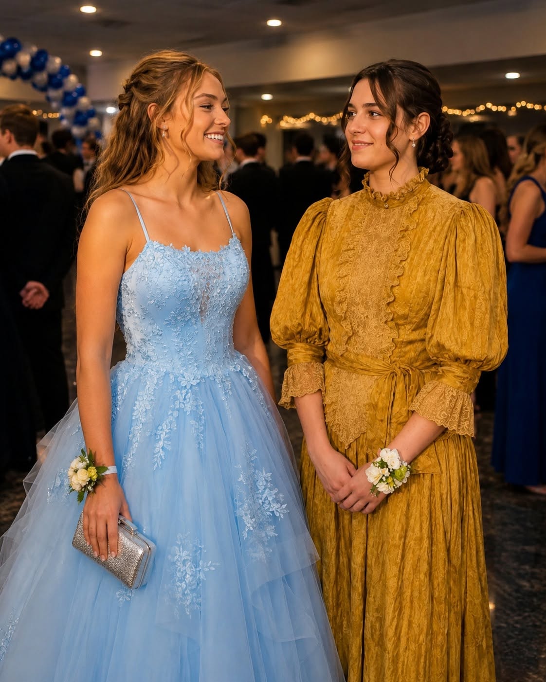 My stepmother bought me the ugliest dress she could find to humiliate me at prom โ but before the night was over, she was CRYING and BEGGING me to take it off. My mom died three years before prom. For a while, it was just me and my dad. Then he met Alexis. Within months, she and her daughter Brianna moved into our house. Brianna was my age, went to my school, and from the very beginning, neither of them liked me. Alexis adored her daughter. Everything Brianna did was amazing.โฆ See mor