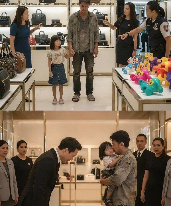 A Father Entered a Busy Mall and Stepped Into a Luxury StoreโOnly to Be Ridiculed and Asked to Leave