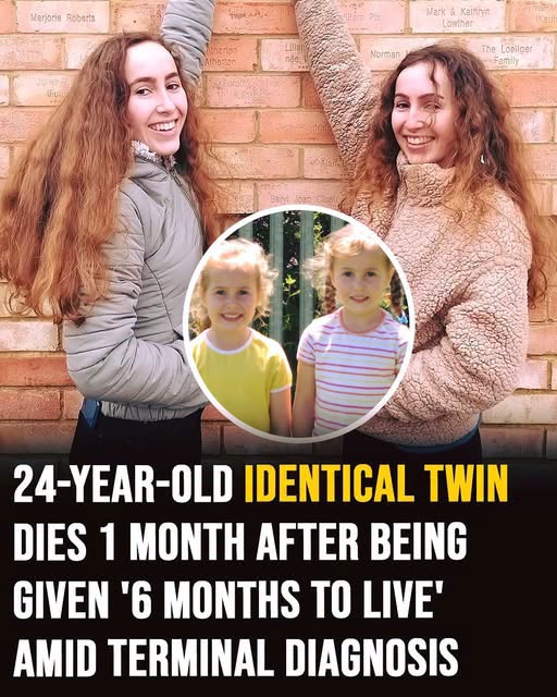 24-Year-Old Twin Passes Away One Month After Terminal Diagnosis