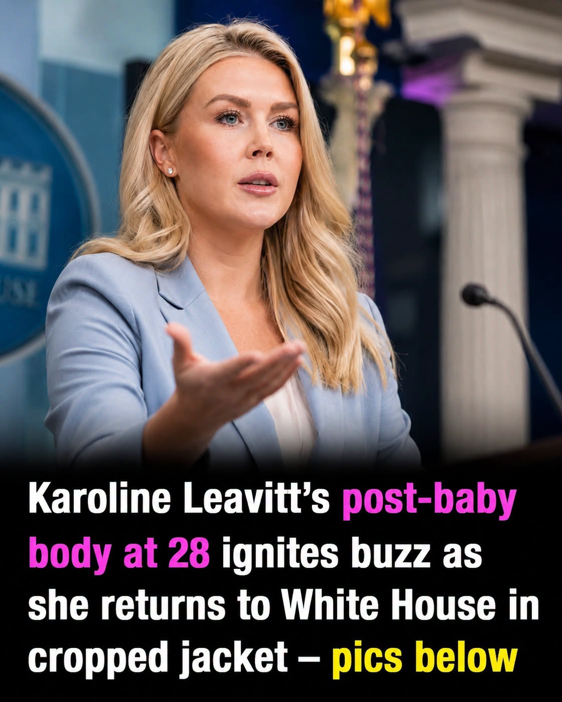 Karoline Leavitt Returns to Public Life After Welcoming Her Second Child