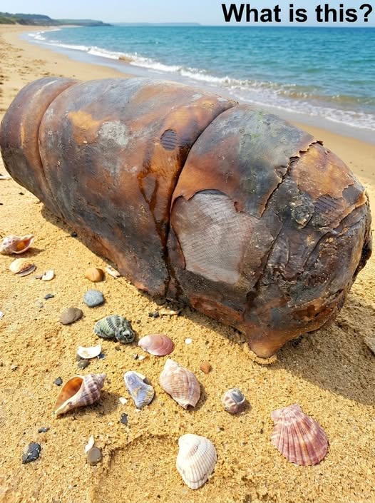 I was walking on the beach when I suddenly