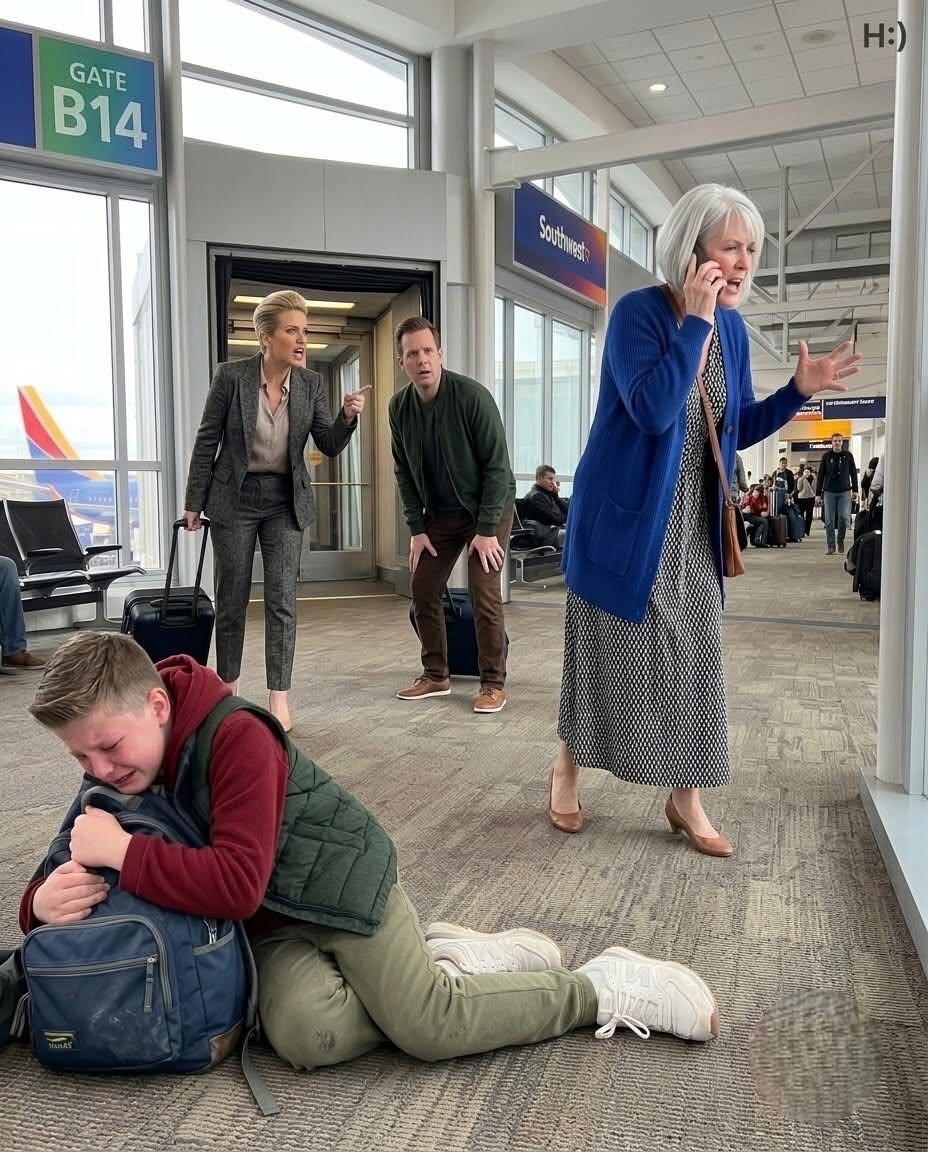 My ten-year-old grandson called me from airport after being abandoned, ending their vacation early abruptly