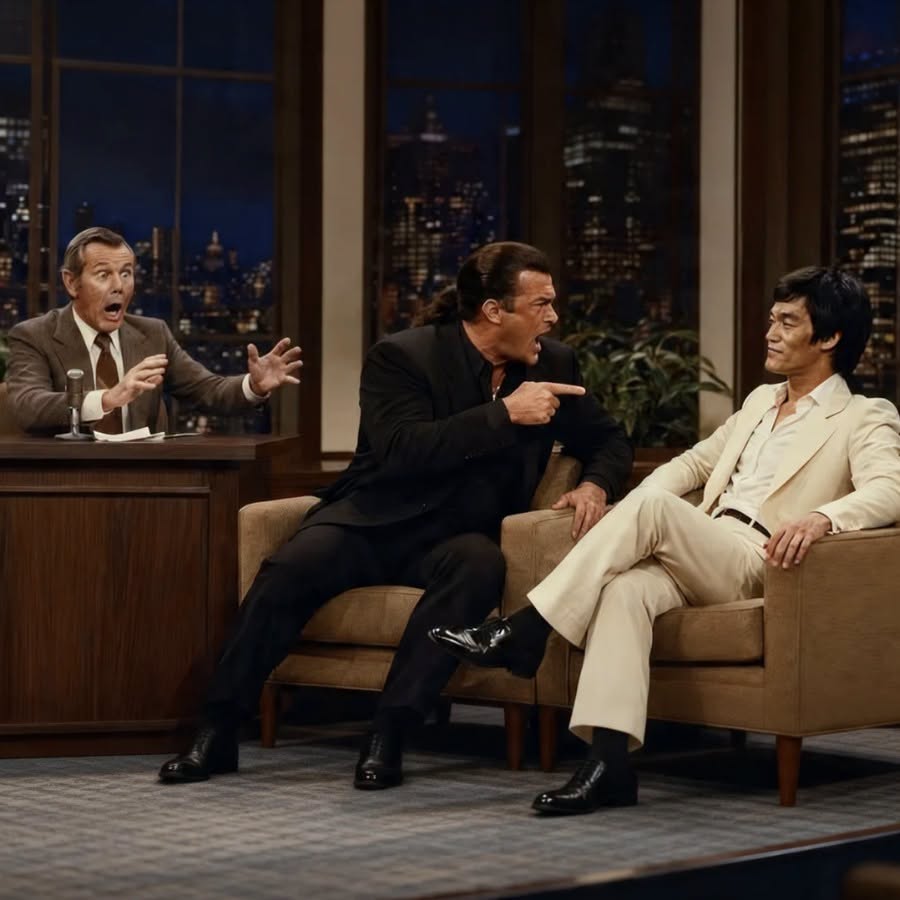 “You’re an Actor, Not a REAL Fighter” – Steven Seagal Mocked Bruce Lee On LIVE TV – 5 Seconds…