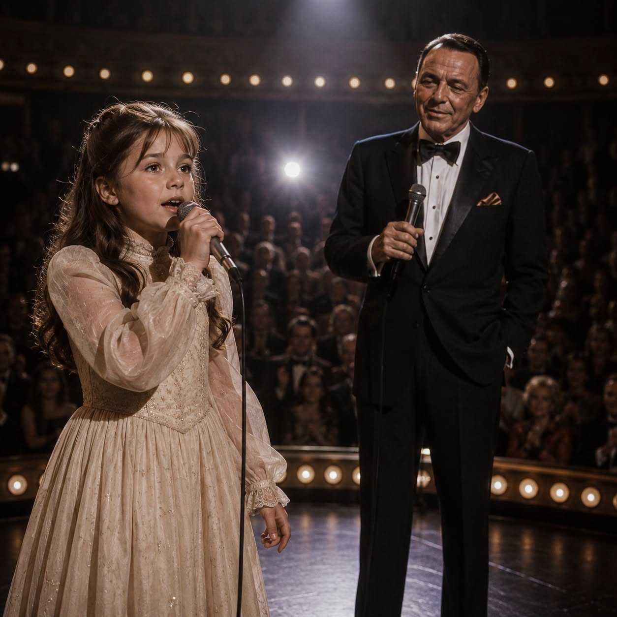 Lena Zavaroni was told sheโd perform alone โ then Sinatra walked out and the audience went silent