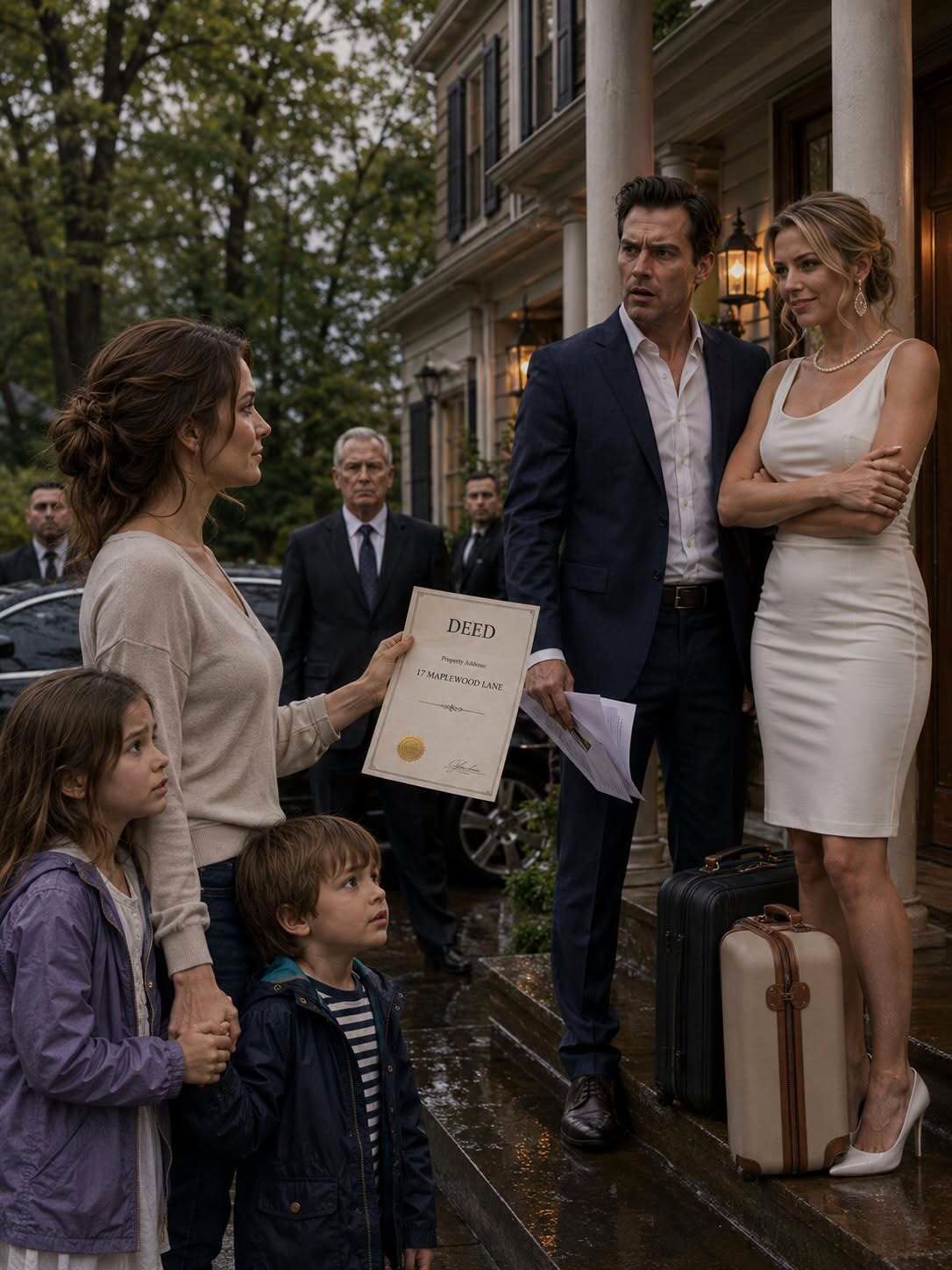 Holding our two kidsโ hands, I rushed home to tell my husband I had inherited $24 million and a skyscraper in New York City.