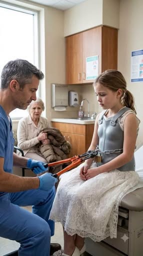 I was ten when Grandma carried me into a rural clinic with my brace secured by a tiny padlock. “You’re a useless, defiant brat; this keeps you safe!” she said, refusing to provide the key.