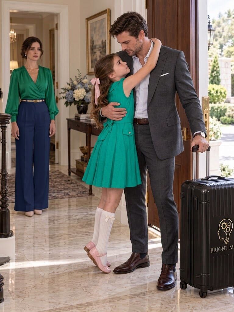 Fifteen minutes before leaving for the airport, my 6-year-old daughter clung to my neck and whispered: “When you travel, mom puts drops in my juice and then films me.”