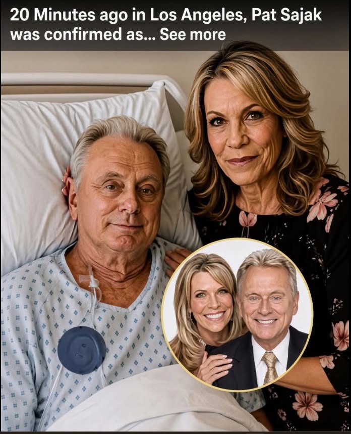 20 Minutes ago in Los Angeles, Pat Sajak was confirmed as.