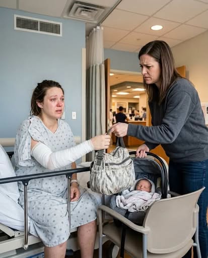 After A Hospital Call, Two Sisters